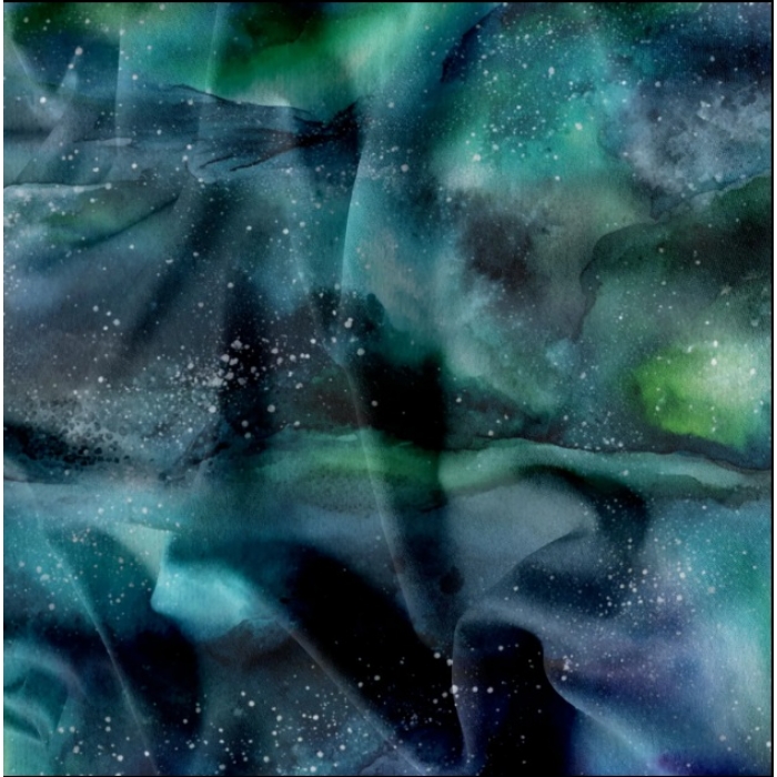 Kočárkovina - modrá galaxie